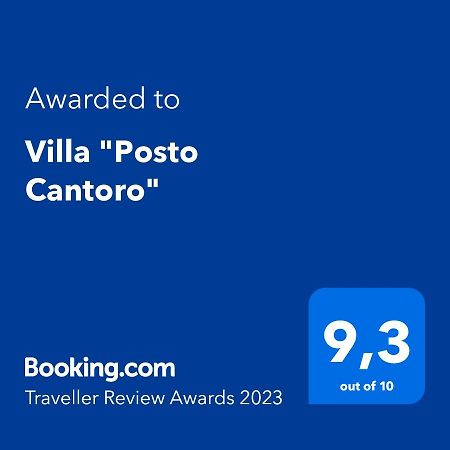 Villa "Posto Cantoro" Марина-ди-Песколузе Экстерьер фото